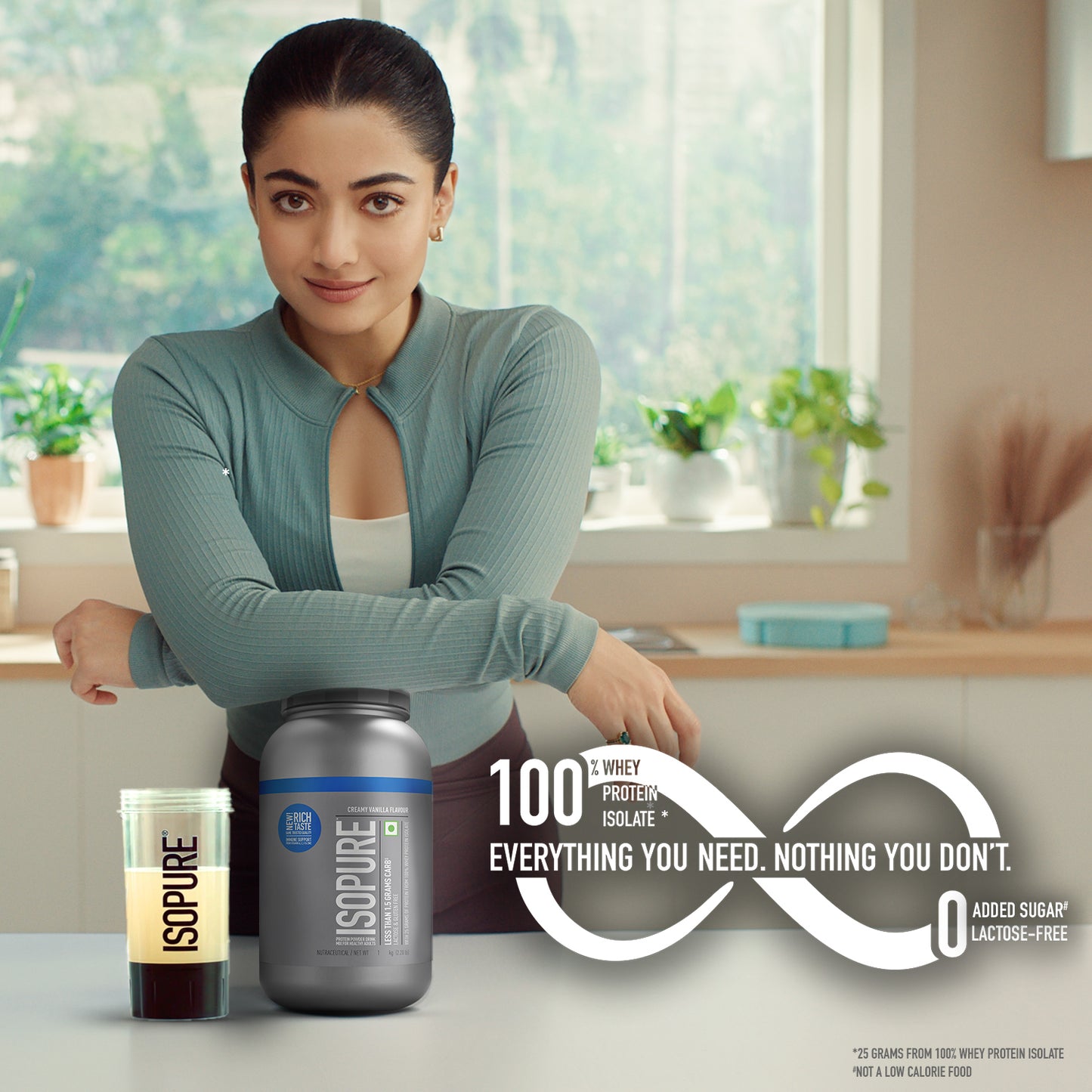 Isopure Whey Protein Isolate Powder with Vitamins for Immune Support |Creamy Vanilla | 1 Kg Isopure Whey Protein Isolate Powder with Vitamins for Immune Support |Creamy Vanilla | 1 Kg