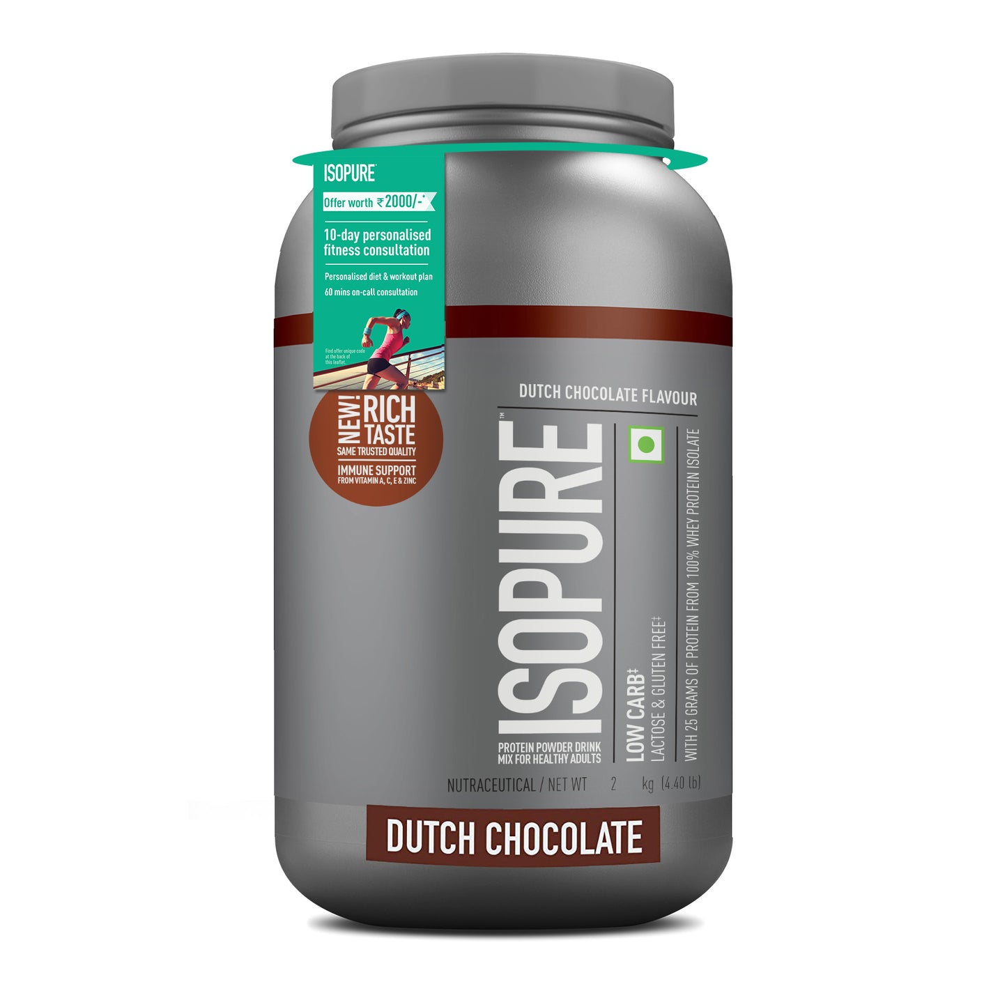 Isopure 2 kg Chocolate + Isopure 100% Creatine Monohydrate Micronized, 250g Isopure 2 kg Chocolate + Isopure 100% Creatine Monohydrate Micronized, 250g