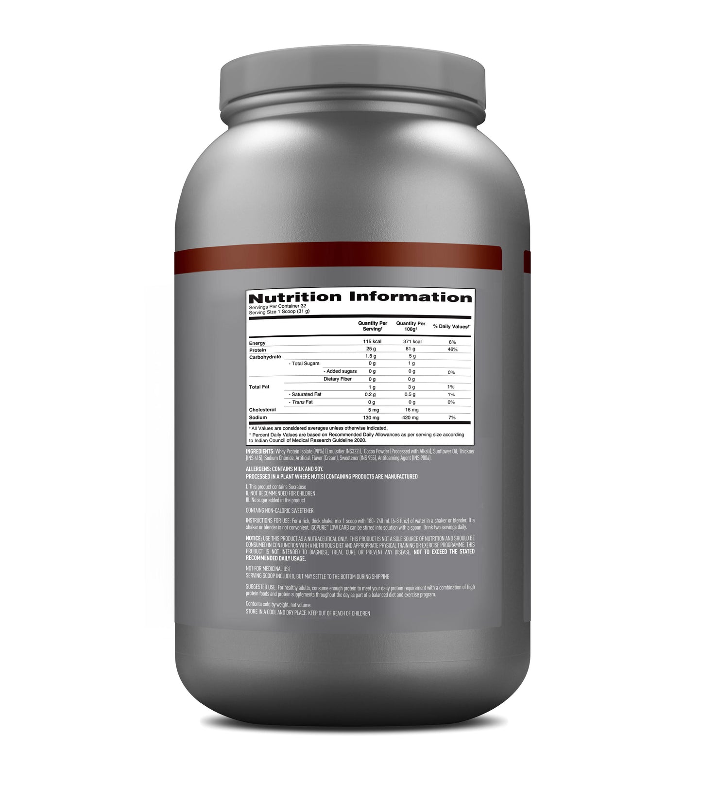 Isopure Dutch Chocolate 1kg + Isopure Creatine + FREE Isopure Shaker Isopure Dutch Chocolate 1kg + Isopure Creatine + FREE Isopure Shaker