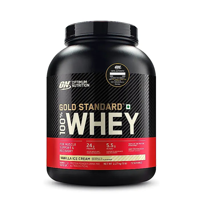 Gold Standard 100% Whey Protein 2.27 kg White
