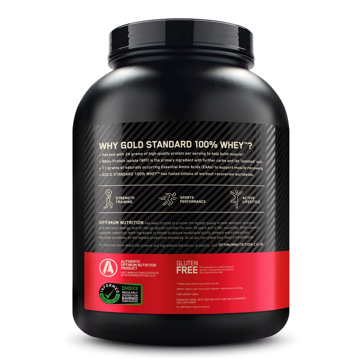 Gold Standard 100% Whey Protein Powder | Cookies & Cream | 5 lbs Gold Standard 100% Whey Protein Powder | Cookies & Cream | 5 lbs