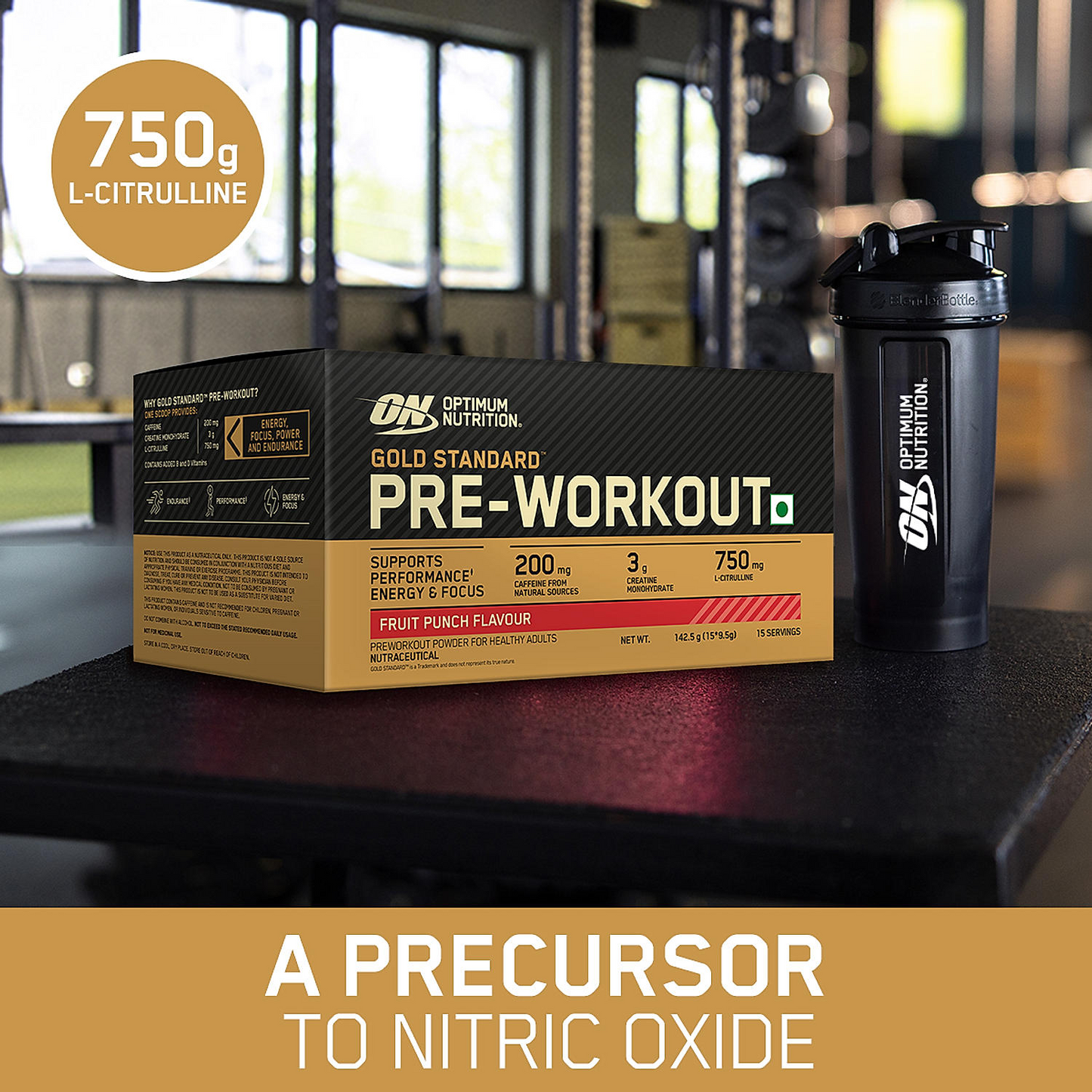 Optimum Nutrition (ON) Gold Standard Pre-Workout- 142.5g/15 single serve packs (Fruit Punch Flavor), For Energy, Focus, Power, Endurance & Performance Optimum Nutrition (ON) Gold Standard Pre-Workout- 142.5g/15 single serve packs (Fruit Punch Flavor), For Energy, Focus, Power, Endurance & Performance