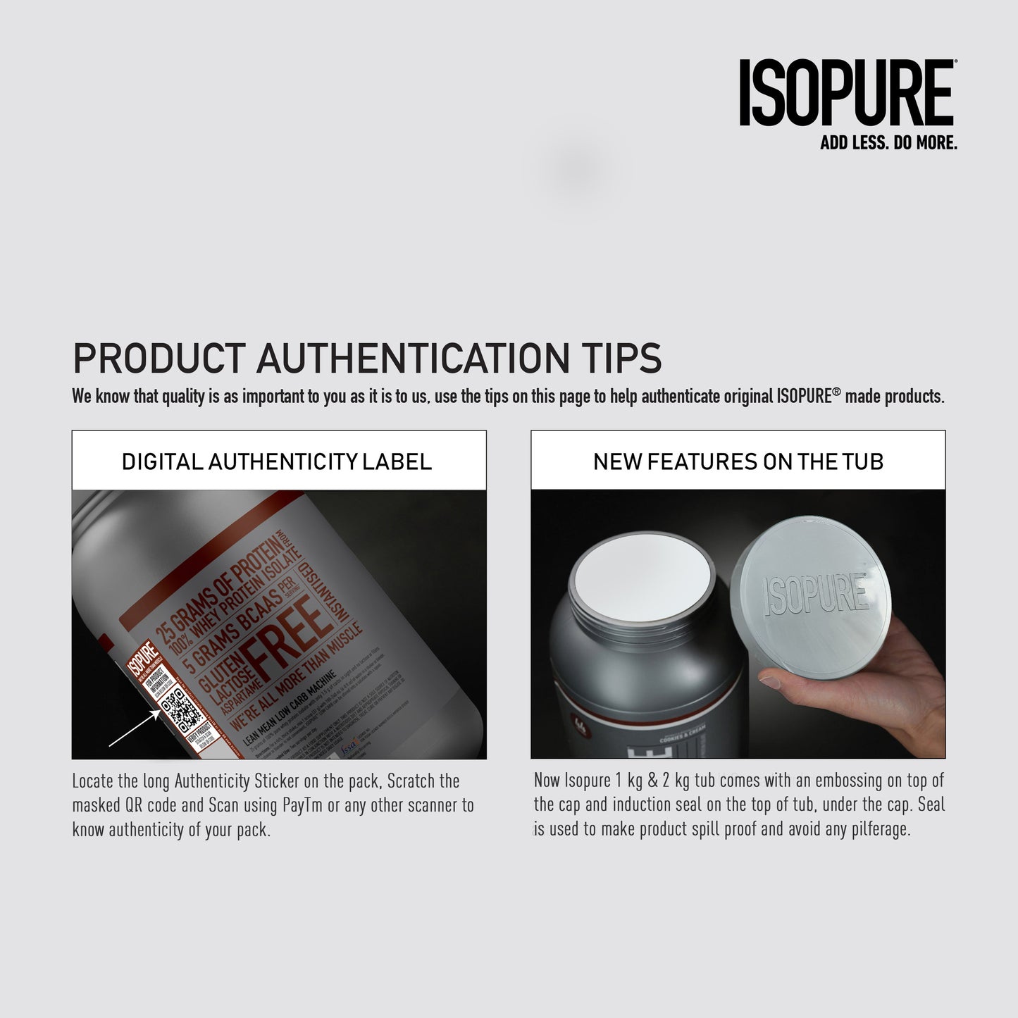 Isopure Zero Carb Protein– 1 kg / 2.2 lbs (Unflavoured) Isopure Zero Carb Protein– 1 kg / 2.2 lbs (Unflavoured)