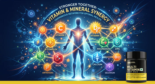 Stronger Together: How Vitamins and Minerals Enhance Each Other's Benefits