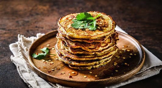 Savory Oat Pancakes (Oats Chilla)