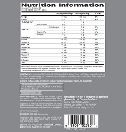 Isopure 2 kg Creamy Vanilla + Isopure 100% Creatine Monohydrate Micronized, 250g  + FREE Isopure Shaker