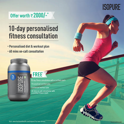 Isopure Whey Protein Isolate Powder with Vitamins for Immune Support |Creamy Vanilla | 1 Kg