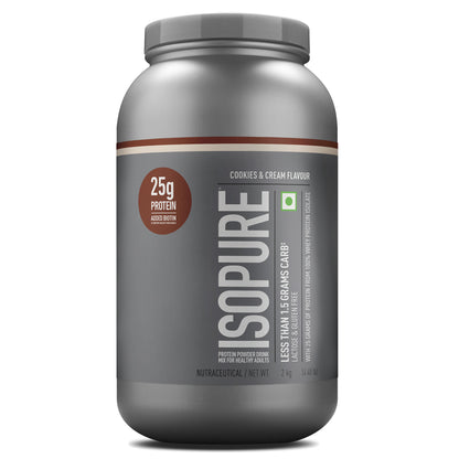 Isopure 2 kg Cookies & Cream + Isopure Creatine Monohydrate Micronized, 250g
