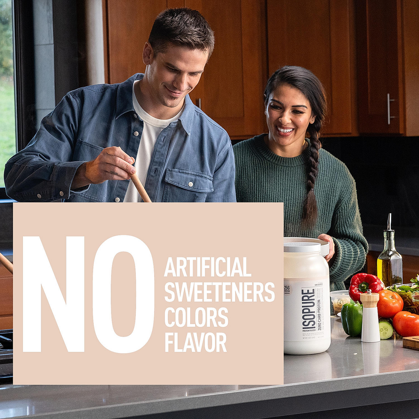 Isopure Unflavored 1 kg + Isopure 100% Creatine Monohydrate Micronized, 250g- 83 servings + FREE Isopure Shaker