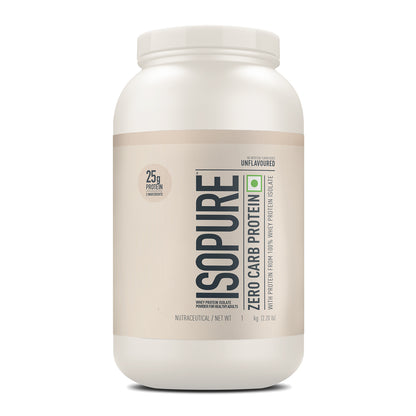 Isopure Unflavored + Isopure Collagen Peptides (12g/serve) with Biotin & Vitamin E- 250g (Unflavored)