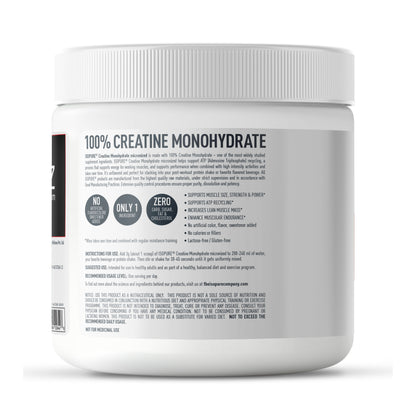 Isopure Low Carb Whey Protein Isolate Powder | Cookies & Cream | 1 Kg + Isopure 100% Creatine Monohydrate