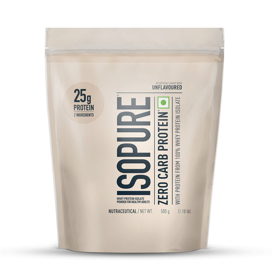 Isopure Zero Carb Protein 500g / 1.1lb (Unflavoured)
