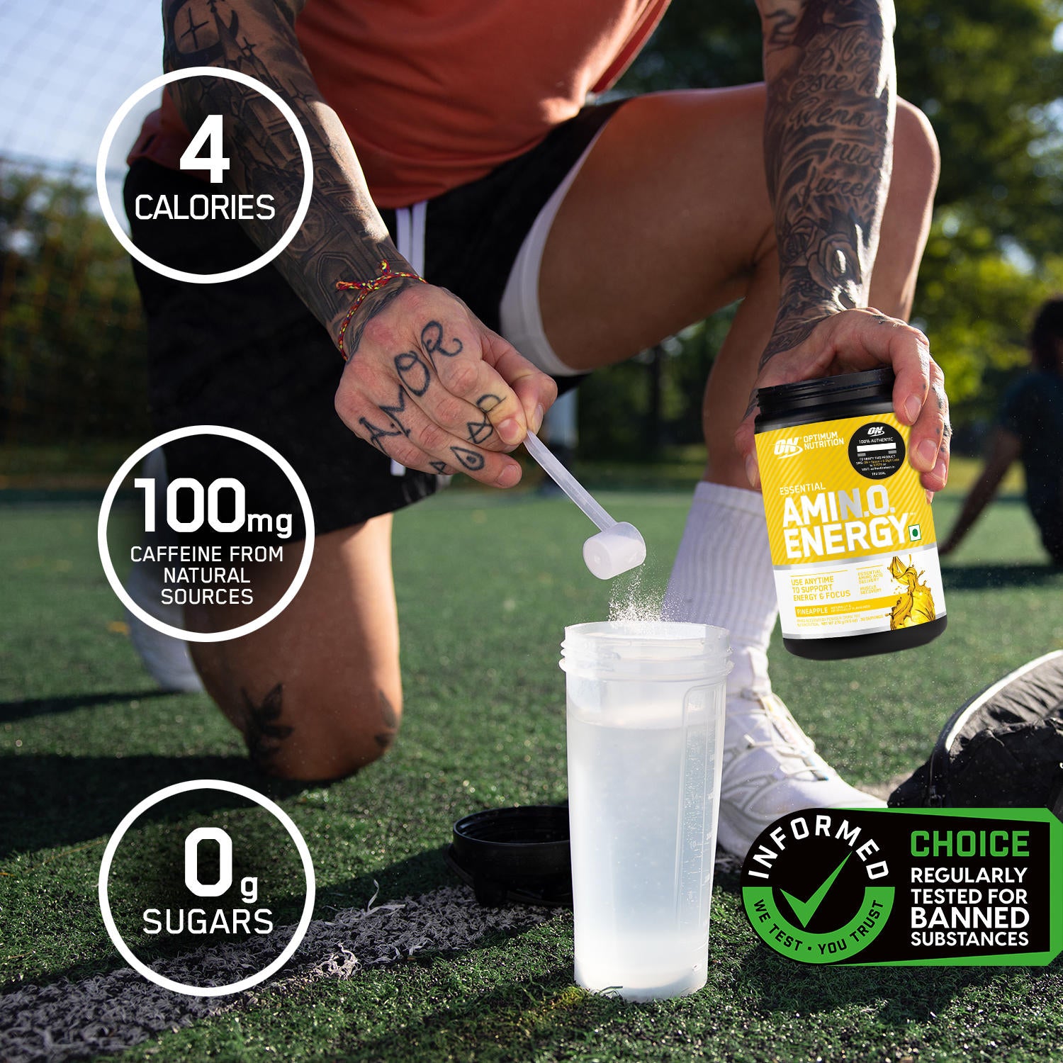 Essential Amin.O. Energy | Pineapple | 270 g