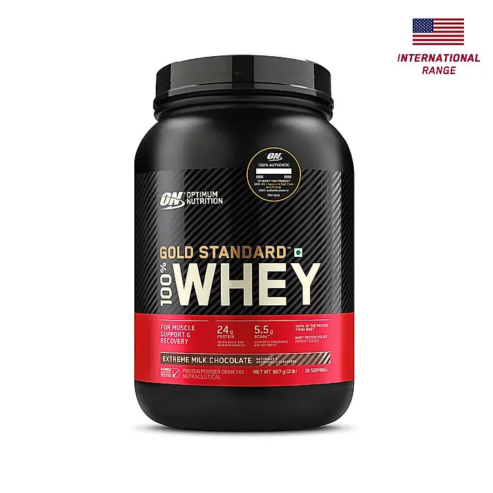 Gold Standard 100% Whey Protein Powder | Extreme Milk Chocolate | 2 lbs