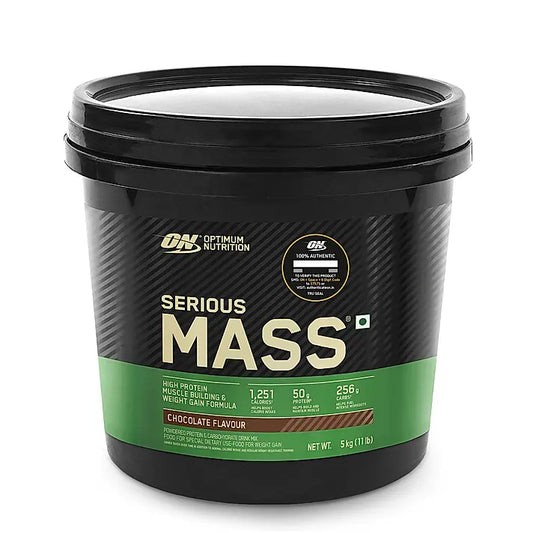 Serious Mass Weight Gainer - Chocolate flavour - 5KG Serious Mass Weight Gainer - Chocolate flavour - 5KG