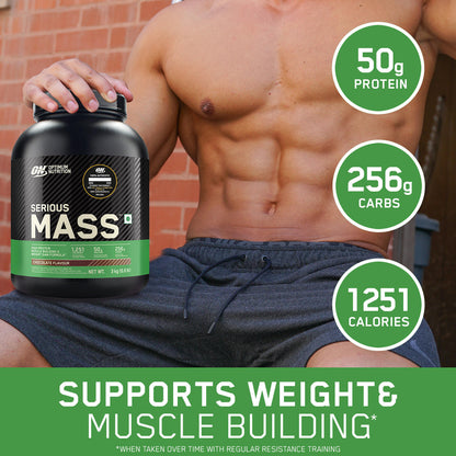 Serious Mass Weight Gainer - Chocolate flavour - 5KG