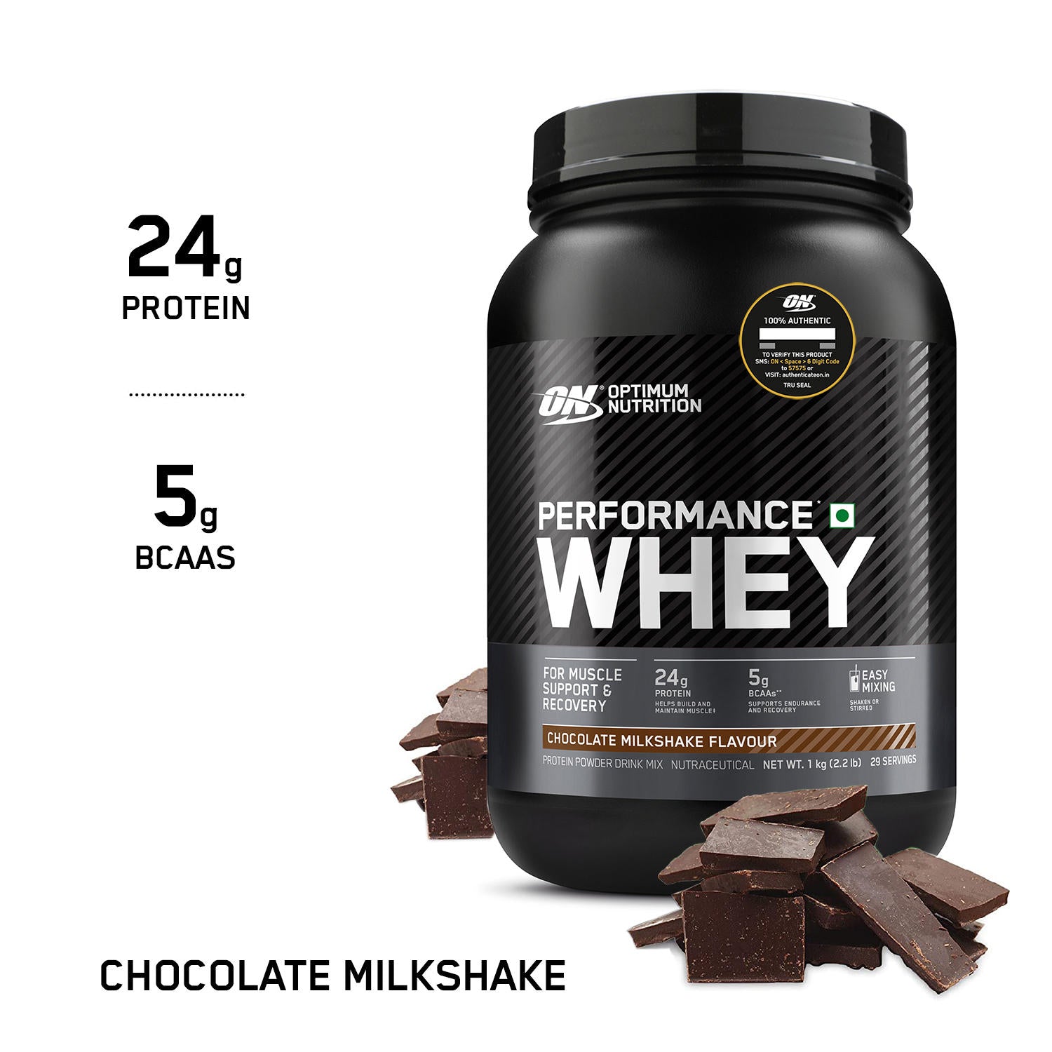 Performance Whey Protein | 1 kg (2.2 lbs) | Chocolate