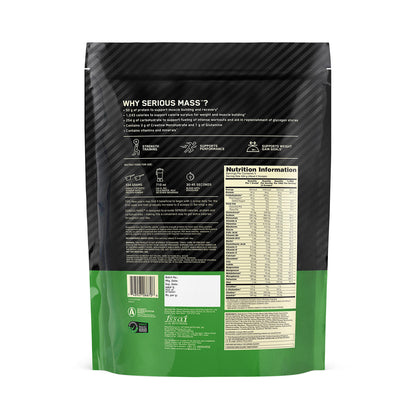 Serious Mass Weight Gainer - Vanilla flavour - 1KG
