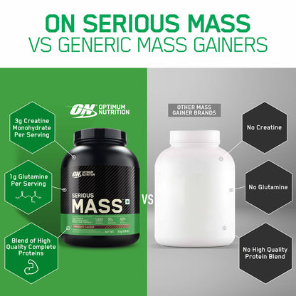 Serious Mass Weight Gainer | 1 kg (2.2 lbs) | Chocolate
