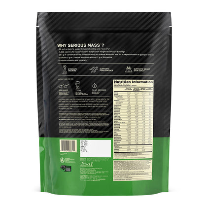 Serious Mass Weight Gainer | 1 kg (2.2 lbs) | Chocolate