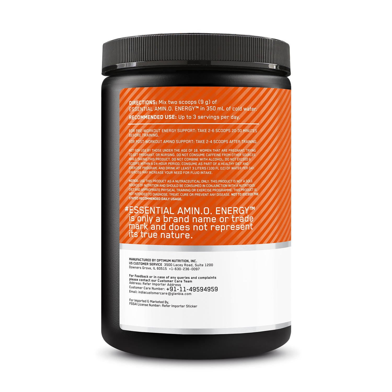Essential Amin.O. Energy | Orange | 270 g
