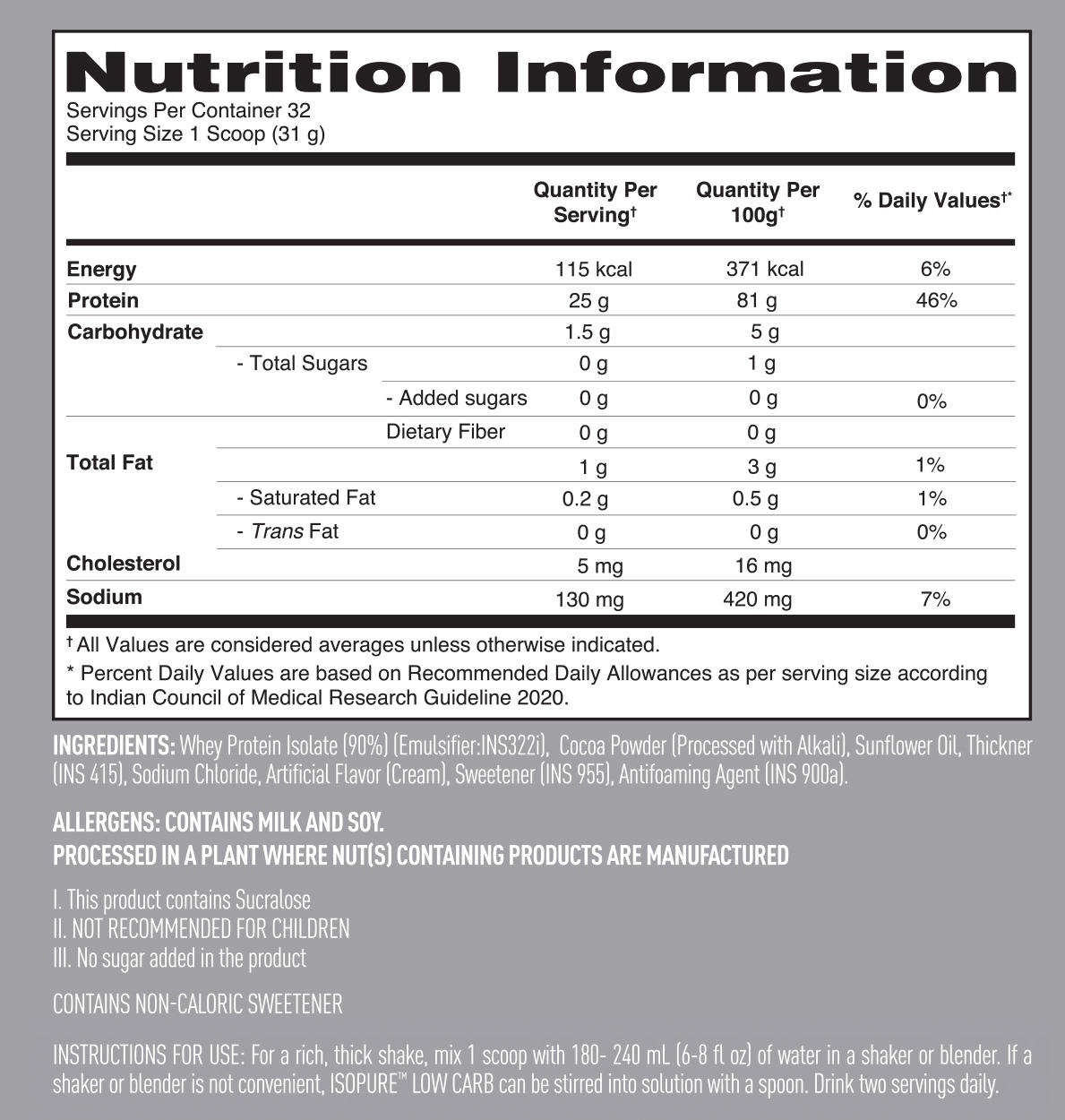 BeautyPro (Chocolate) - Isopure Dutch Chocolate 1 kg + Isopure Collagen Peptides + FREE Isopure Shaker