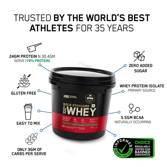Gold Standard 100% Whey 4 KG Double Rich Chocolate + Pre Workout Green Apple Gold Standard 100% Whey 4 KG Double Rich Chocolate + Pre Workout Green Apple