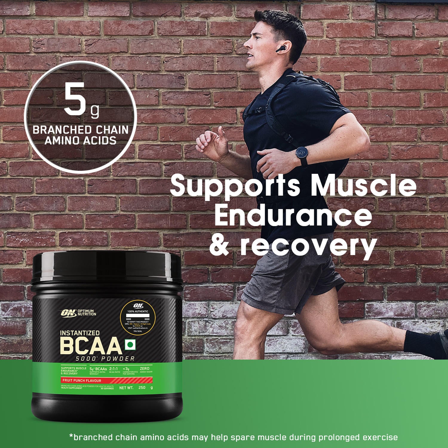 BCAA 5000 Powder | Fruit Punch | 250 g