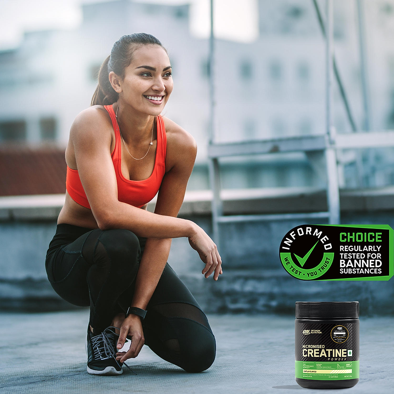 Micronized Creatine Powder | Unflavoured | 100 g + Multivitamin for MEN- 60 Tablets
