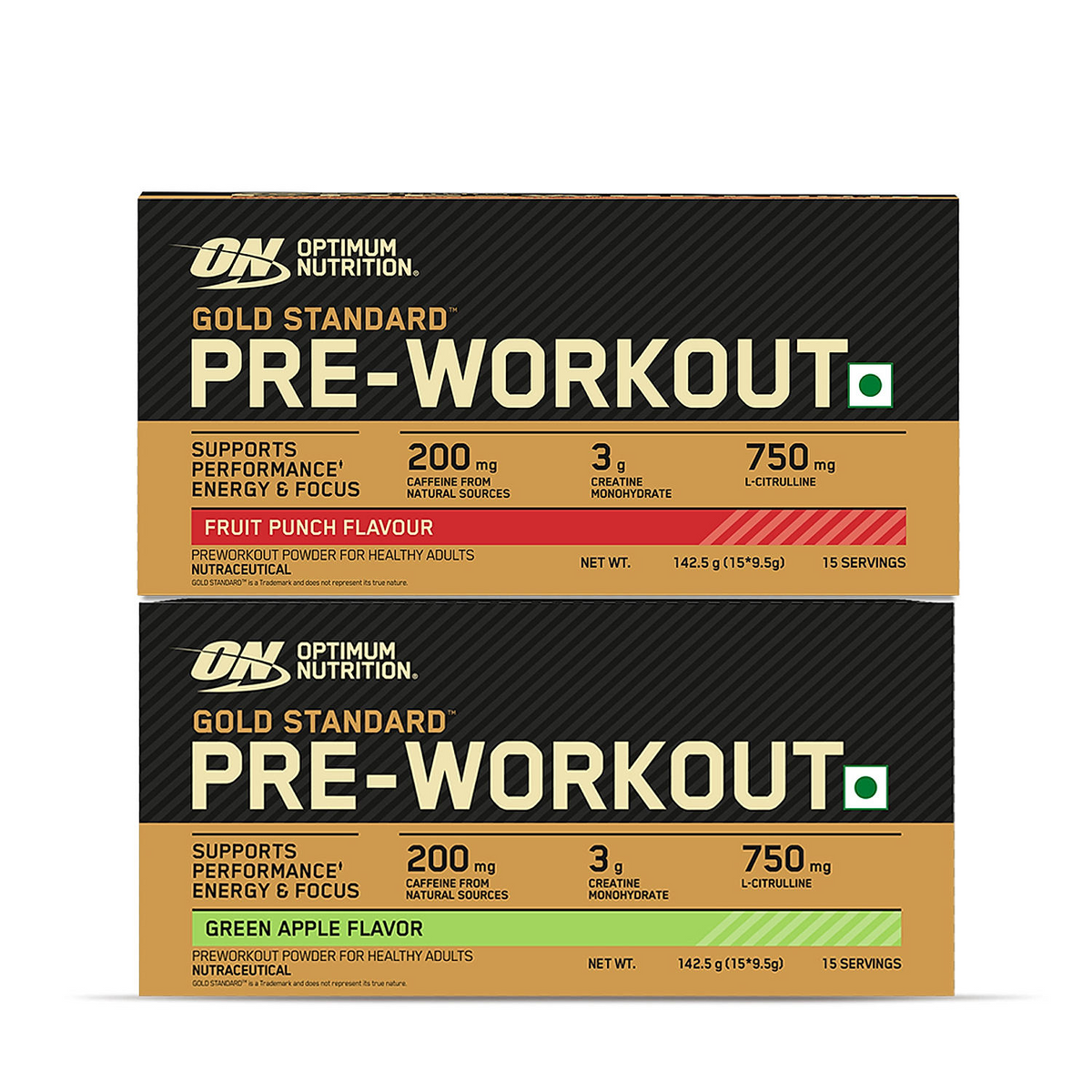 Pre-Workout Supplements Combo for Energy & Focus - Optimum Nutrition
