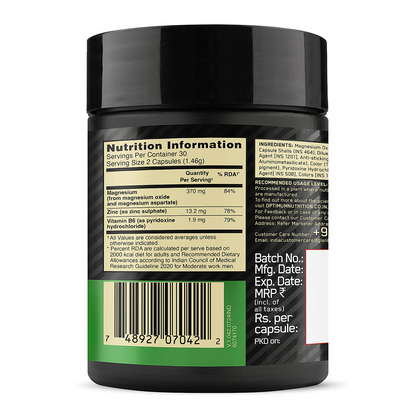 Gold Standard 100% Whey Protein Powder | Double Rich Chocolate | 2 lbs + Zinc Magnesium Aspartate (ZMA) - 60 Capsules