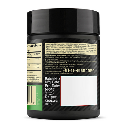 Gold Standard 100% Whey Protein Powder | Double Rich Chocolate | 2 lbs + Zinc Magnesium Aspartate (ZMA) - 60 Capsules