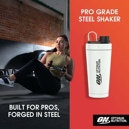 Optimum Nutrition Pro Grade Steel Shaker, 750ml