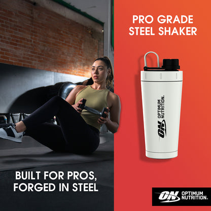 Optimum Nutrition Pro Grade Steel Shaker, 750ml