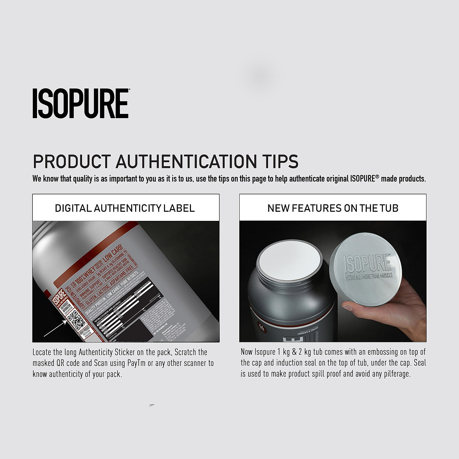Isopure 2 kg Chocolate + Isopure 100% Creatine Monohydrate Micronized, 250g