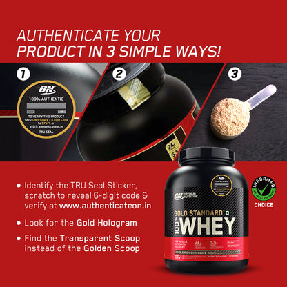 Gold Standard 100% Whey Protein Powder | Cookies & Cream | 5 lbs