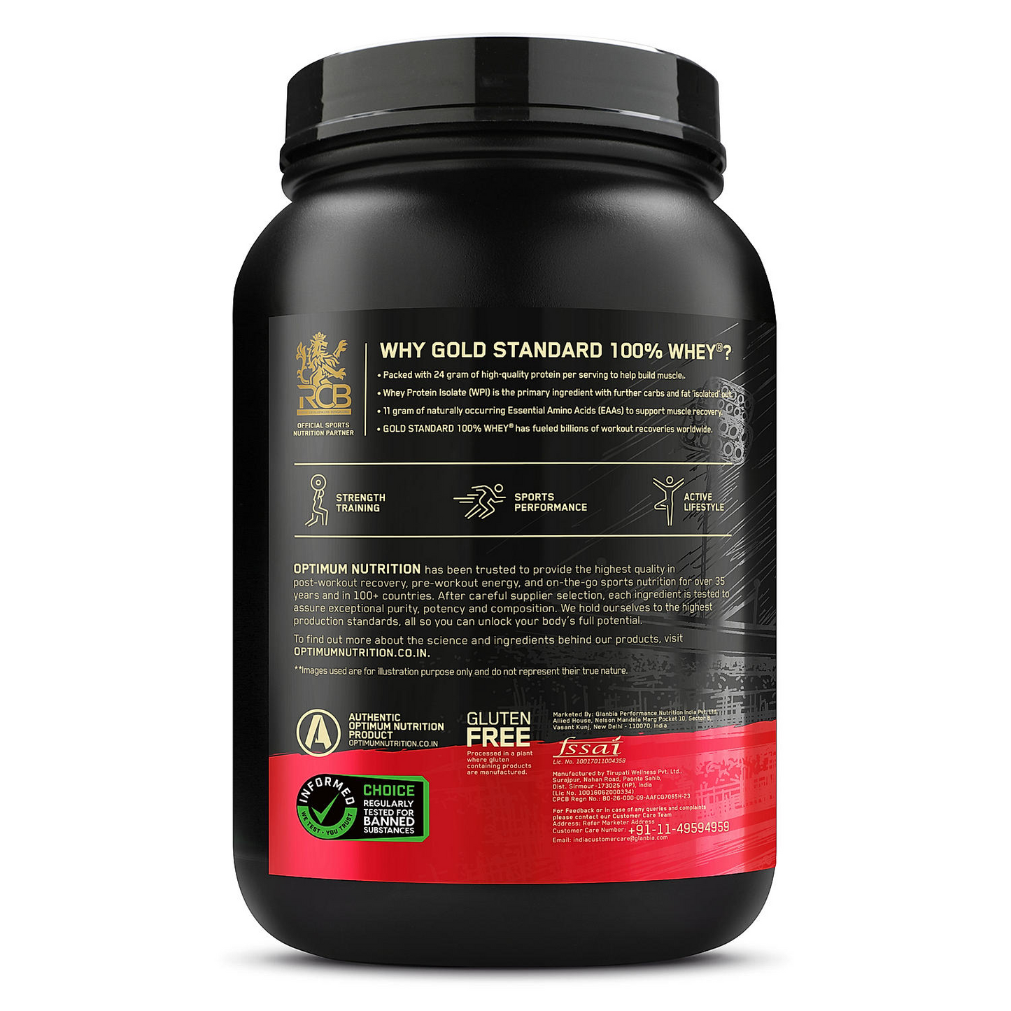 Gold Standard 100% Whey Protein Powder | Double Rich Chocolate | 2 lbs + Zinc Magnesium Aspartate (ZMA) - 60 Capsules
