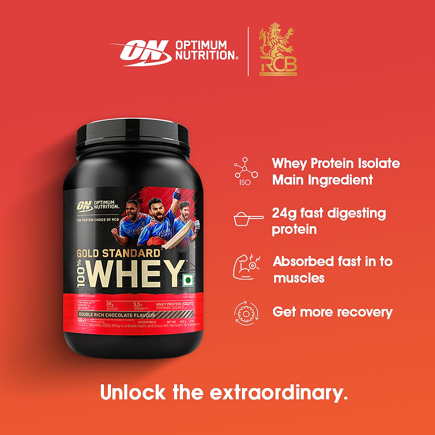 Gold Standard 100% Whey Protein Powder | Double Rich Chocolate | 2 lbs + Zinc Magnesium Aspartate (ZMA) - 60 Capsules