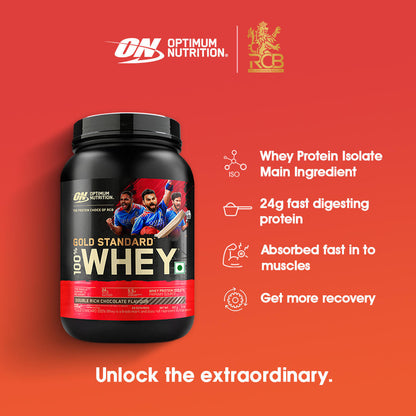 Gold Standard 100% Whey Protein Powder | Double Rich Chocolate | 2 lbs + Multivitamin for MEN- 60 Tablets