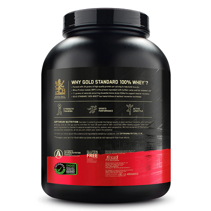 Gold Standard 100% Whey Protein Powder | Double Rich Chocolate | 5 lbs and Micronised Creatine Powder | Unflavoured | 250 g