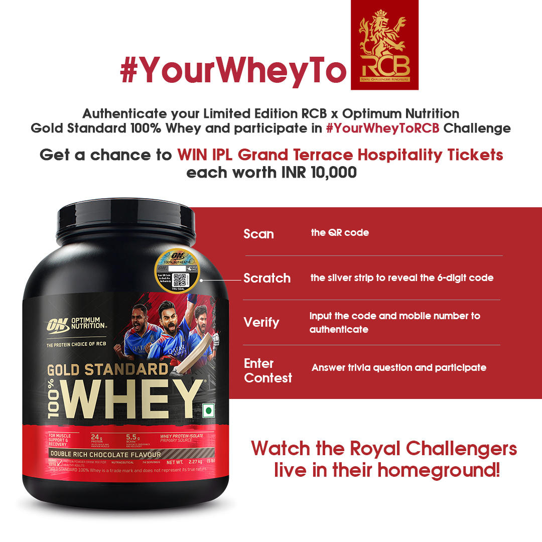 Gold Standard 100% Whey Protein Powder | Double Rich Chocolate | 5 lbs