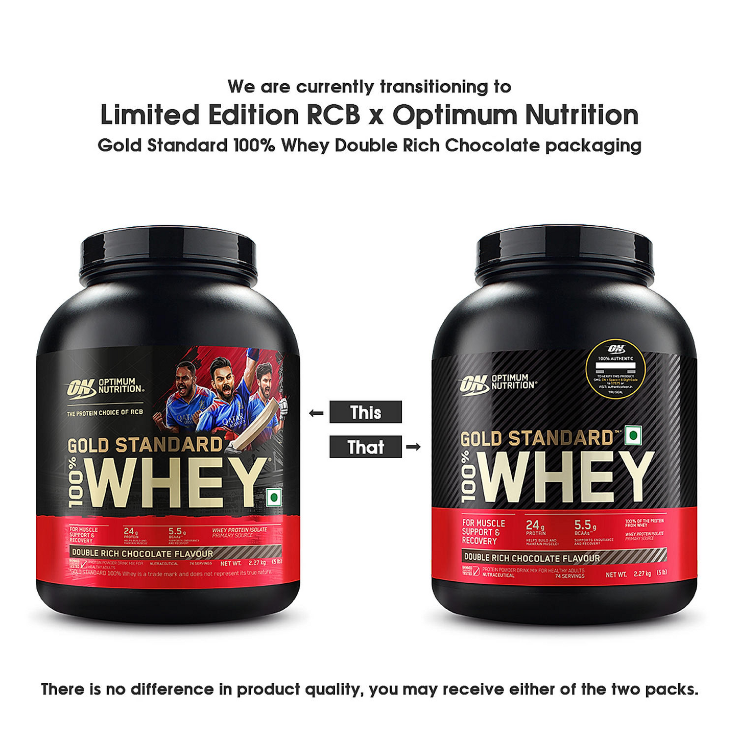 Gold Standard 100% Whey Protein Powder | Double Rich Chocolate | 5 lbs and Micronised Creatine Powder | Unflavoured | 250 g