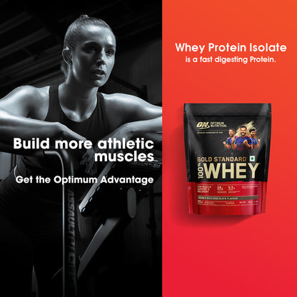 Gold Standard 100% Whey Protein Powder | Double Rich Chocolate | 1 lbs