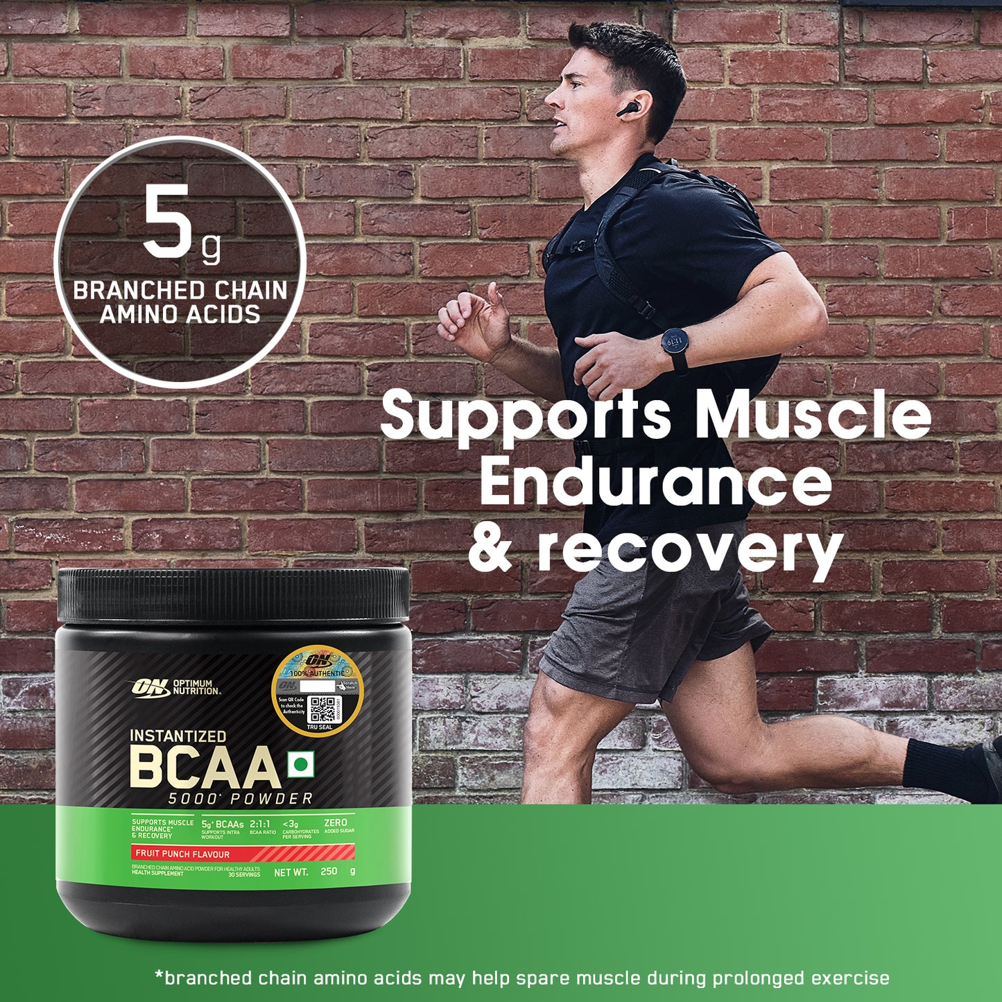 BCAA 5000 Powder | Fruit Punch | 250 g