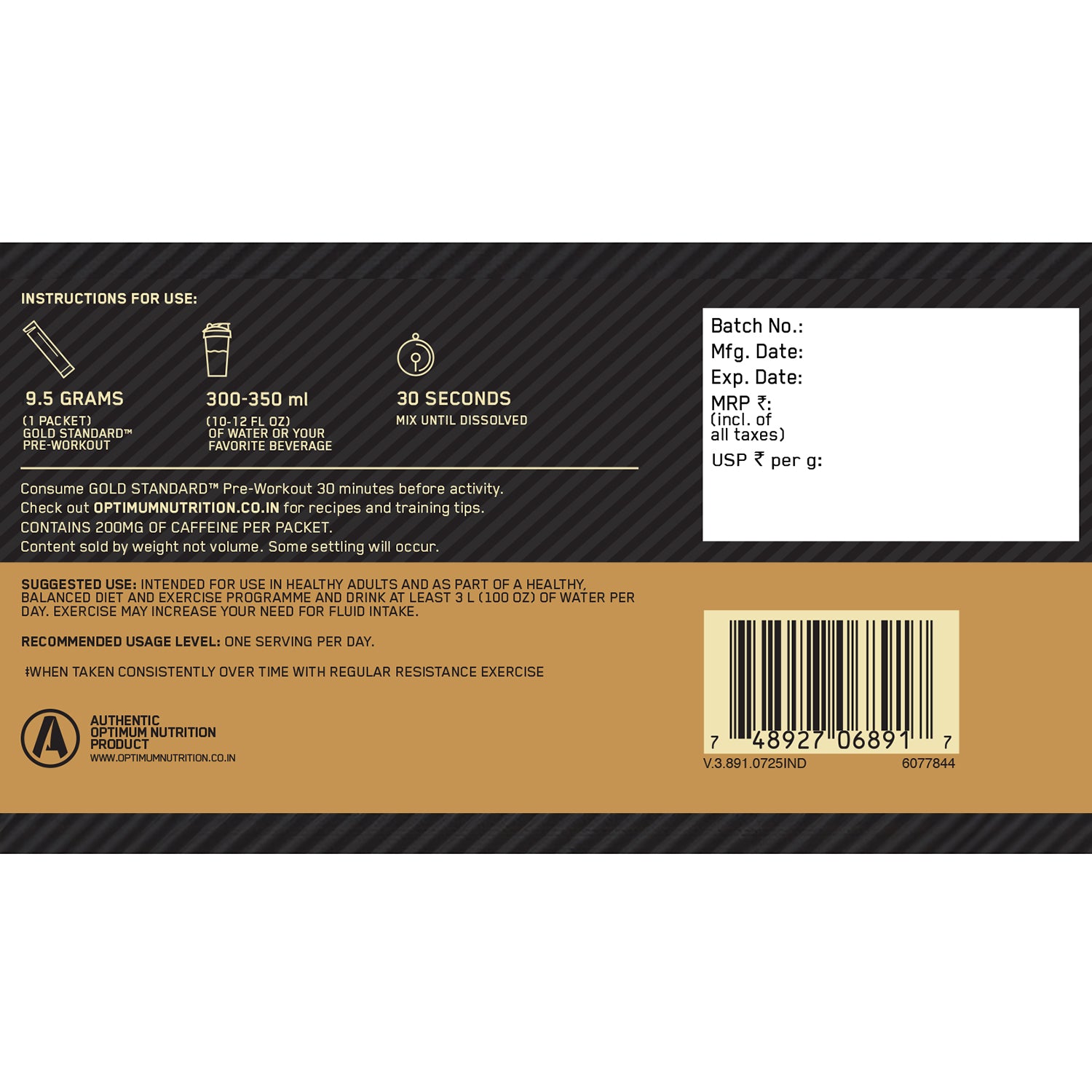 Gold Standard 100% Whey 4 KG Double Rich Chocolate + Pre Workout Green Apple