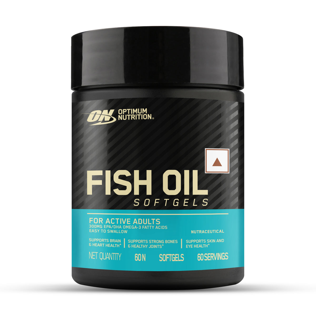 Optimum Nutrition Fish Oil - 60 Capsules, 1000 mg 1 g - Image 1