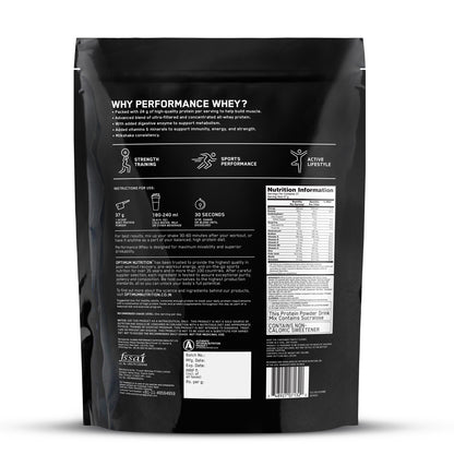 Performance Whey Protein Powder– 1Kg (Chocolate Milkshake) + Multivitamin for MEN- 60 Tablets