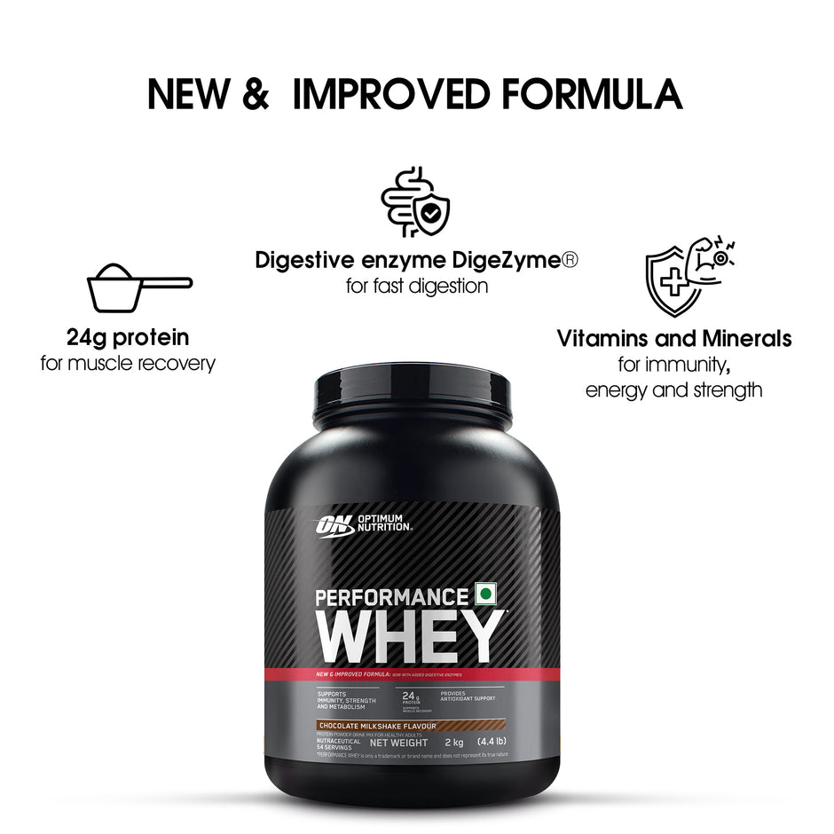 Explore Performance Whey Protein Powders - Optimum Nutrition