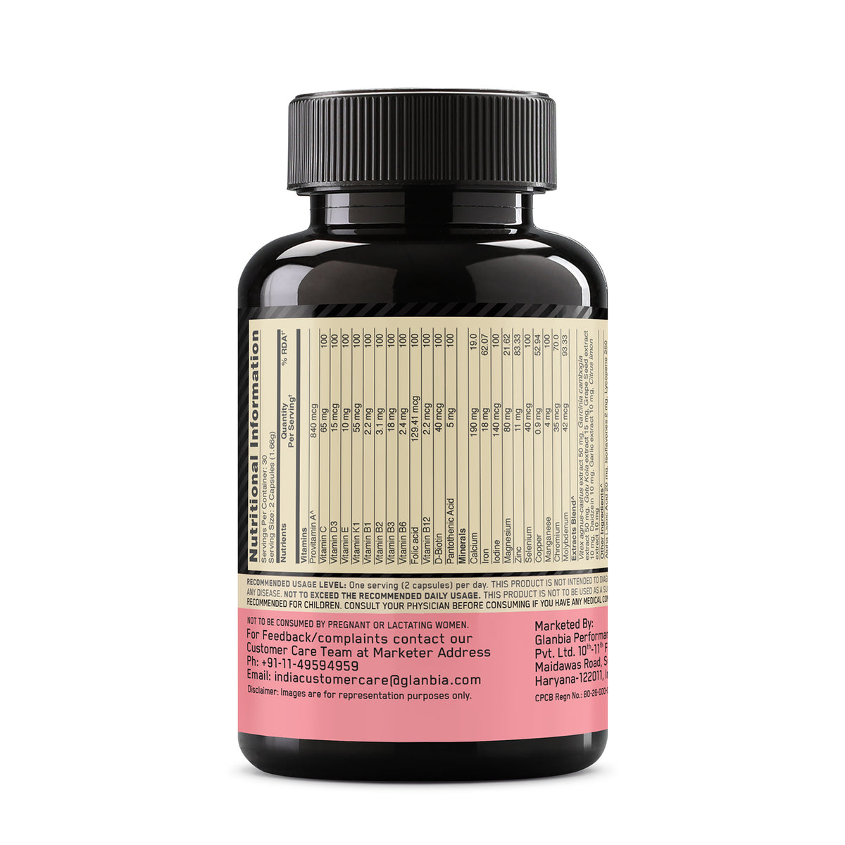 Optimum Nutrition (ON) Opti-Women - Multivitamin Plus For Women , 60 capsules