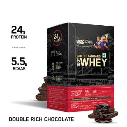 Gold Standard 100% Whey Protein Powder | Double Rich Chocolate | 152 g